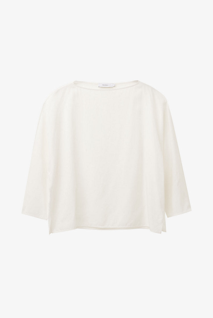 Signature long sleeved tencel top